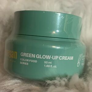 TOVEGAN ladies SEALED green glow up cream, 1.69 ounces NIB